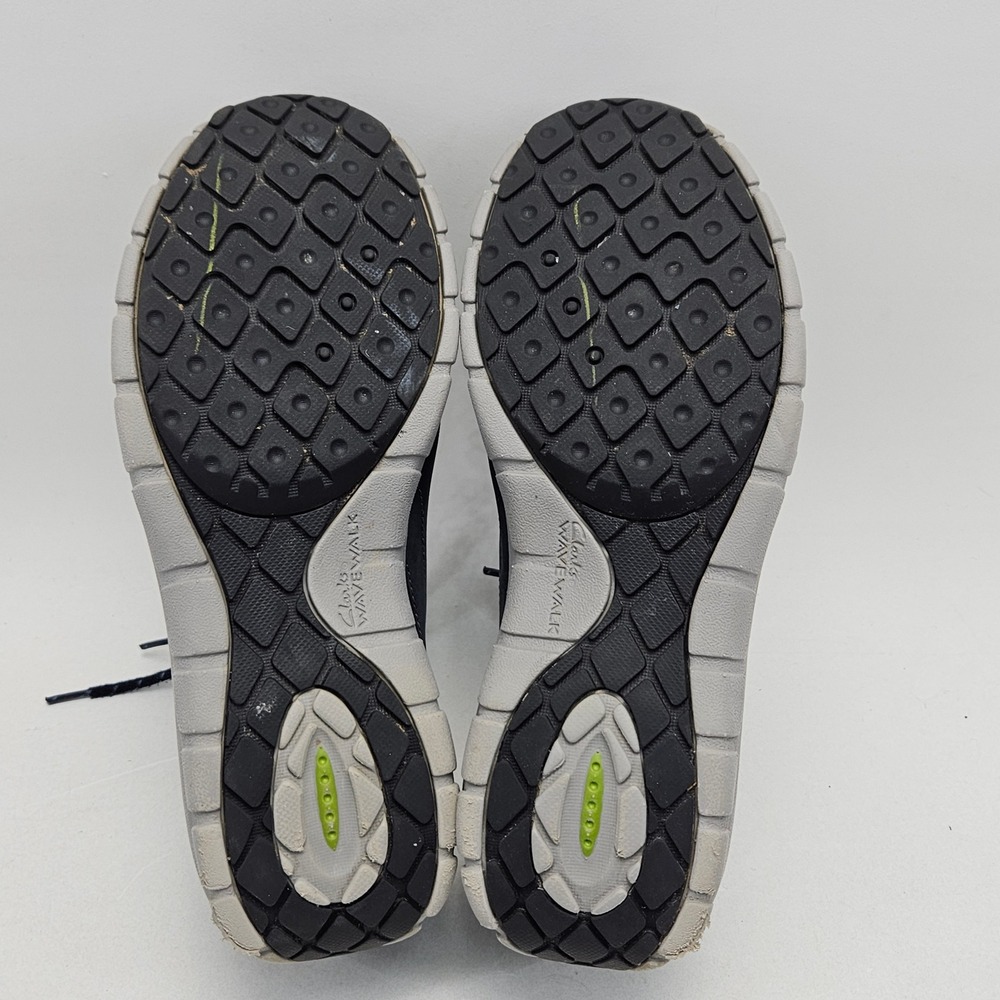 Clarks Wavewalk Womens Navy Blue Waterproof Nubuck Walking Shoe 7.5 261409724050 - Picture 6 of 13